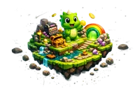 Glowing neon crystal gem floating mid-air with vivid purple and blue rim light on dark background for Bcgame bonus